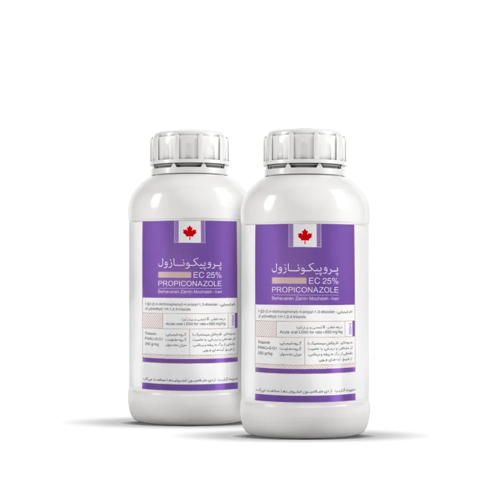 Propiconazole fungicide Behavaran 500 ml for wheat rust and rice sheath blight