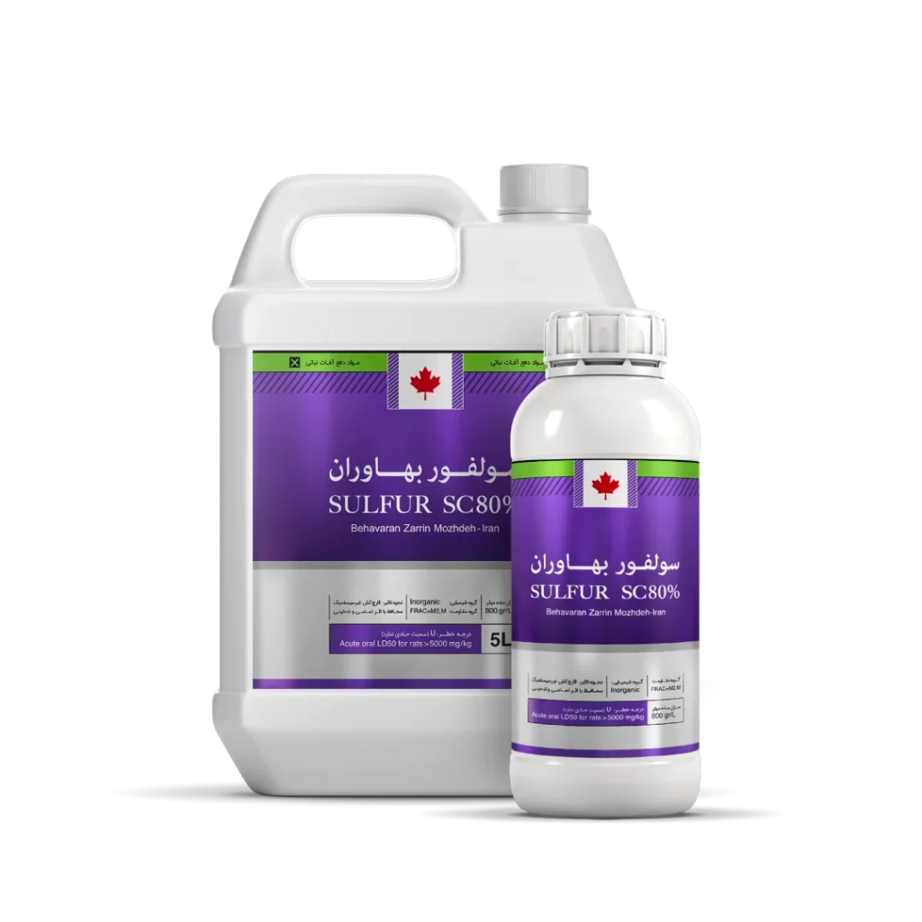 Sulfur fungicide