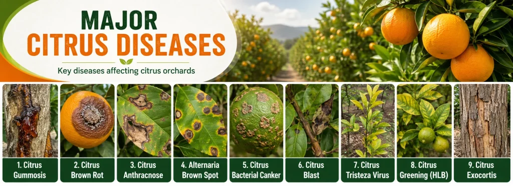 citrus pests and diseases,